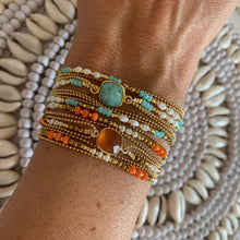 Charger l'image dans la galerie, Bracelet Shimla Agate orange