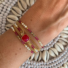 Charger l'image dans la galerie, Bracelet Shimla Agate rouge