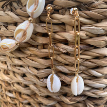 Charger l'image dans la galerie, Boucles d’oreilles Cauri