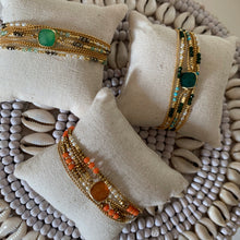 Charger l'image dans la galerie, Bracelet Shimla Agate verte