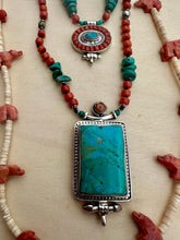 Charger l&#39;image dans la galerie, « Arizona dream » turquoise &amp; nacre
