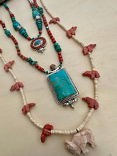 Charger l&#39;image dans la galerie, « Arizona dream » turquoise &amp; nacre

