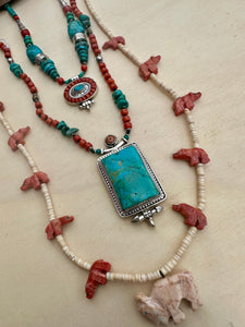 « Arizona dream » turquoise & nacre