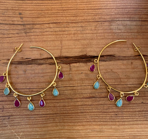 Boucles d’oreilles Santana