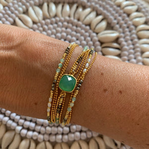 Bracelet Shimla Chrysoprase