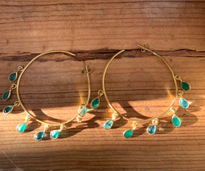 Boucles d’oreilles Santana