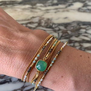 Bracelet Shimla Chrysoprase